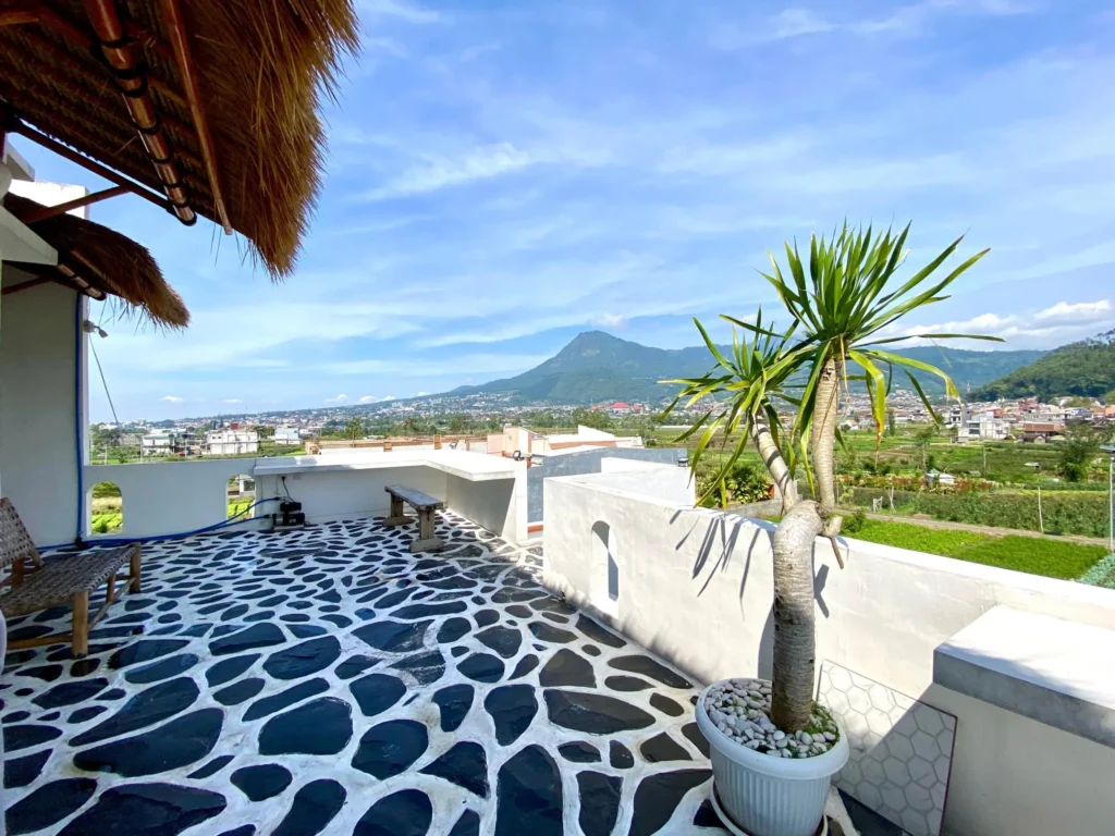 Villa meditarian view